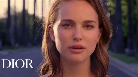 does natalie portman sing in the dior commercial|who does dior perfume commercial.